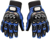 MUYDZ Upgraded Full Finger Knuckle Motorcycle Motorbike Powersports Racing Safety Gloves Outdoor Gloves for Men and Women